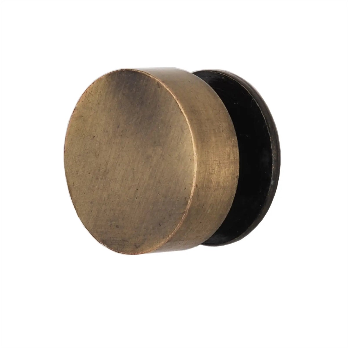 Limari - Traditional Round Kitchen Knob - Antique Brass