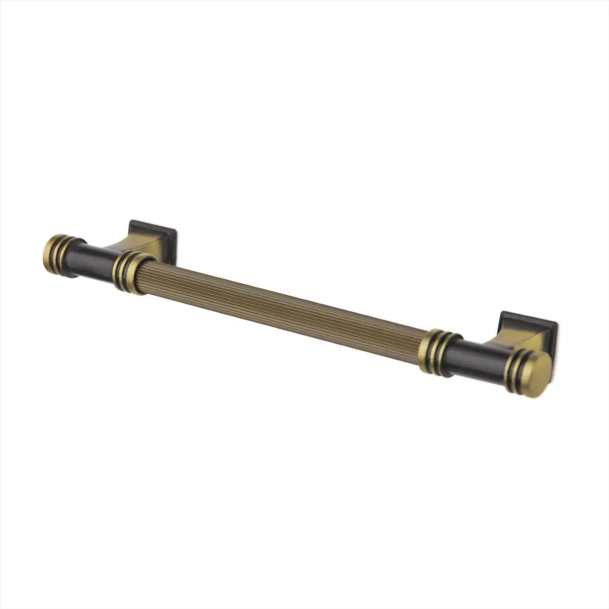 Collier - Traditional T-Bar Kitchen Handle - Antique Brass
