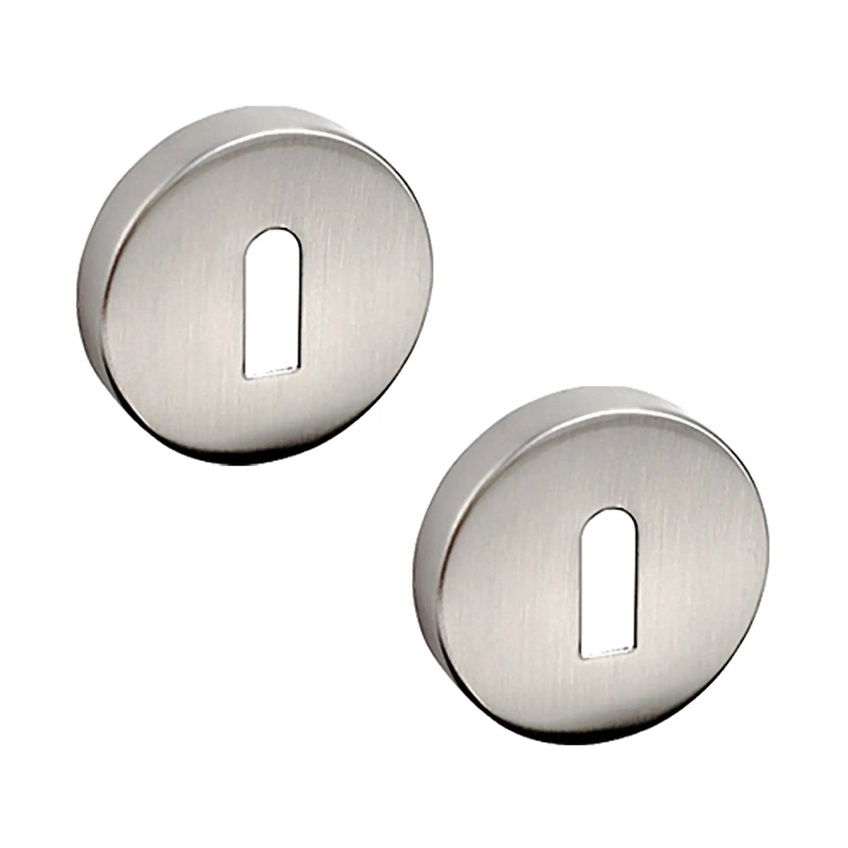 Keyhole Cover Escutcheon - Satin Nickel