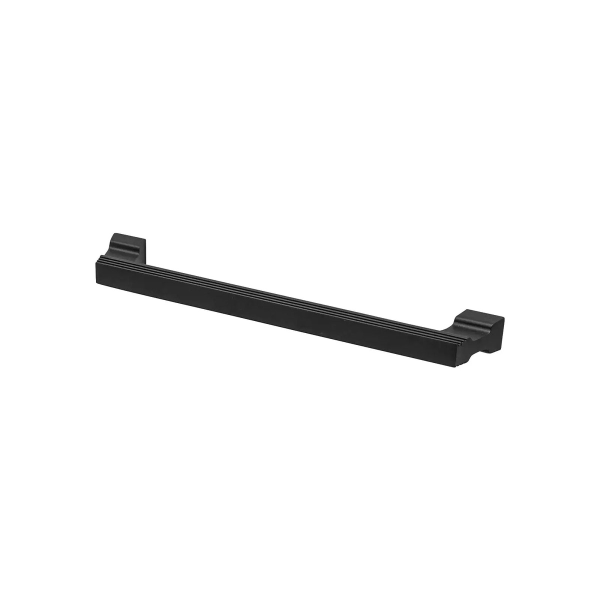 Zinnia - D Shaped Kitchen Drawer Handle - Matt Black