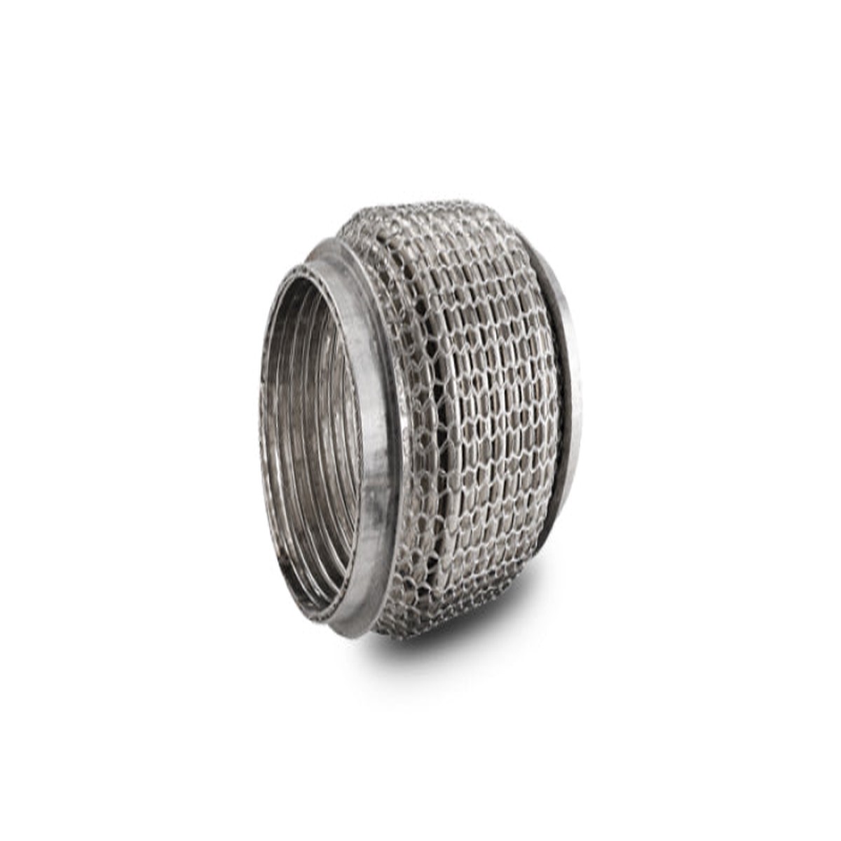 Vibrant SS Flex Coupling with Interlock Liner 2.50in I.D. x 4.00in Long