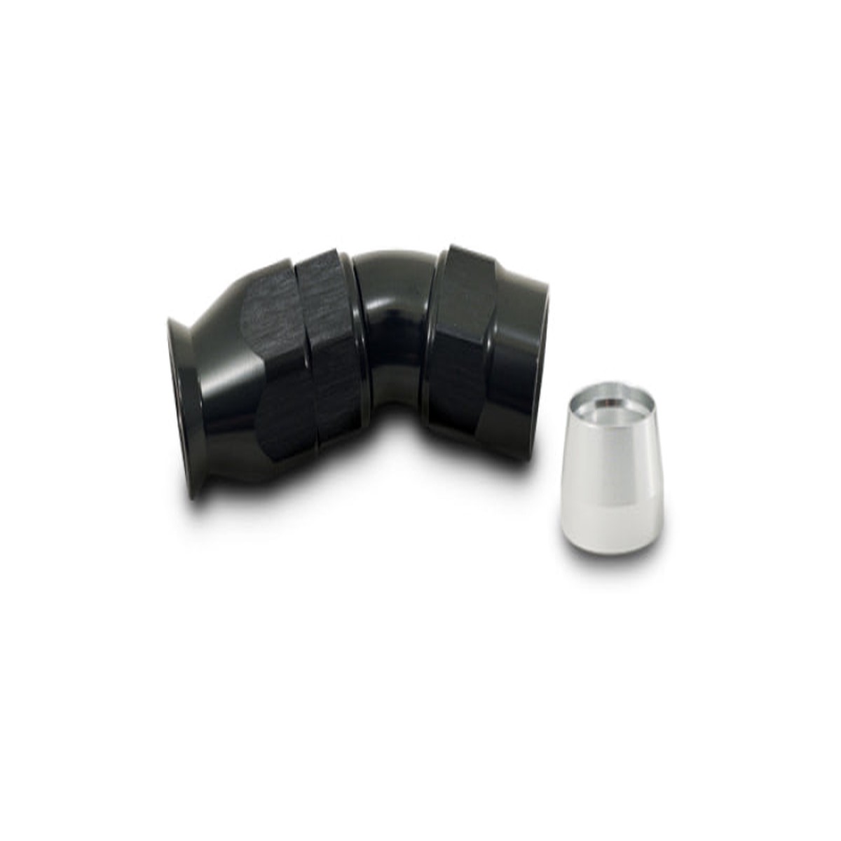Vibrant -8AN 30 Degree Hose End Fitting for PTFE Lined Hose