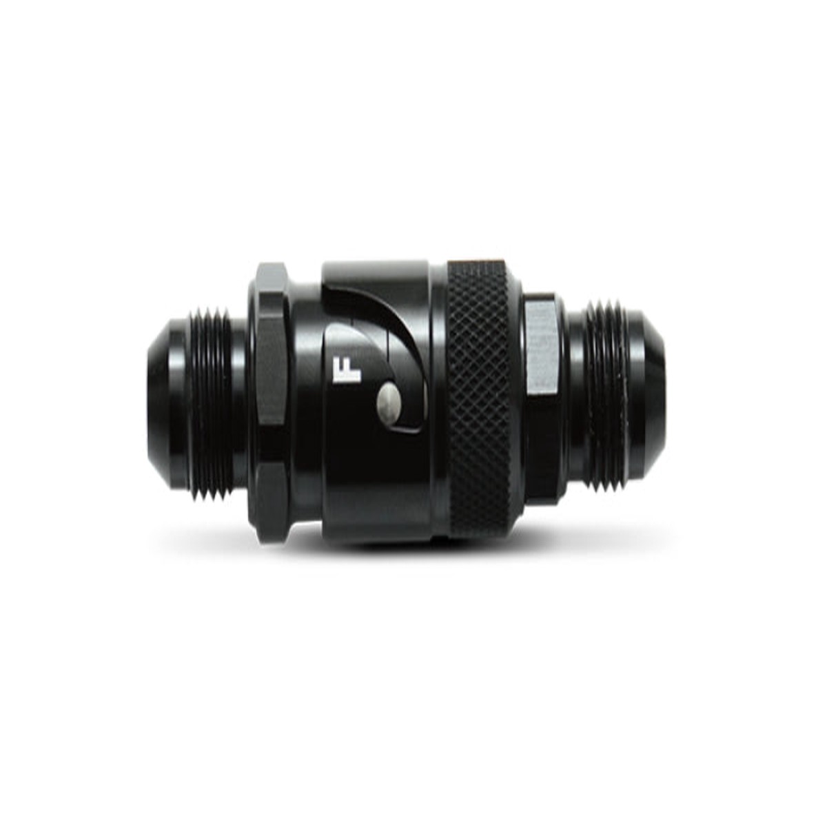 Vibrant -12AN Quick Release Fitting with Viton Seal - Aluminum