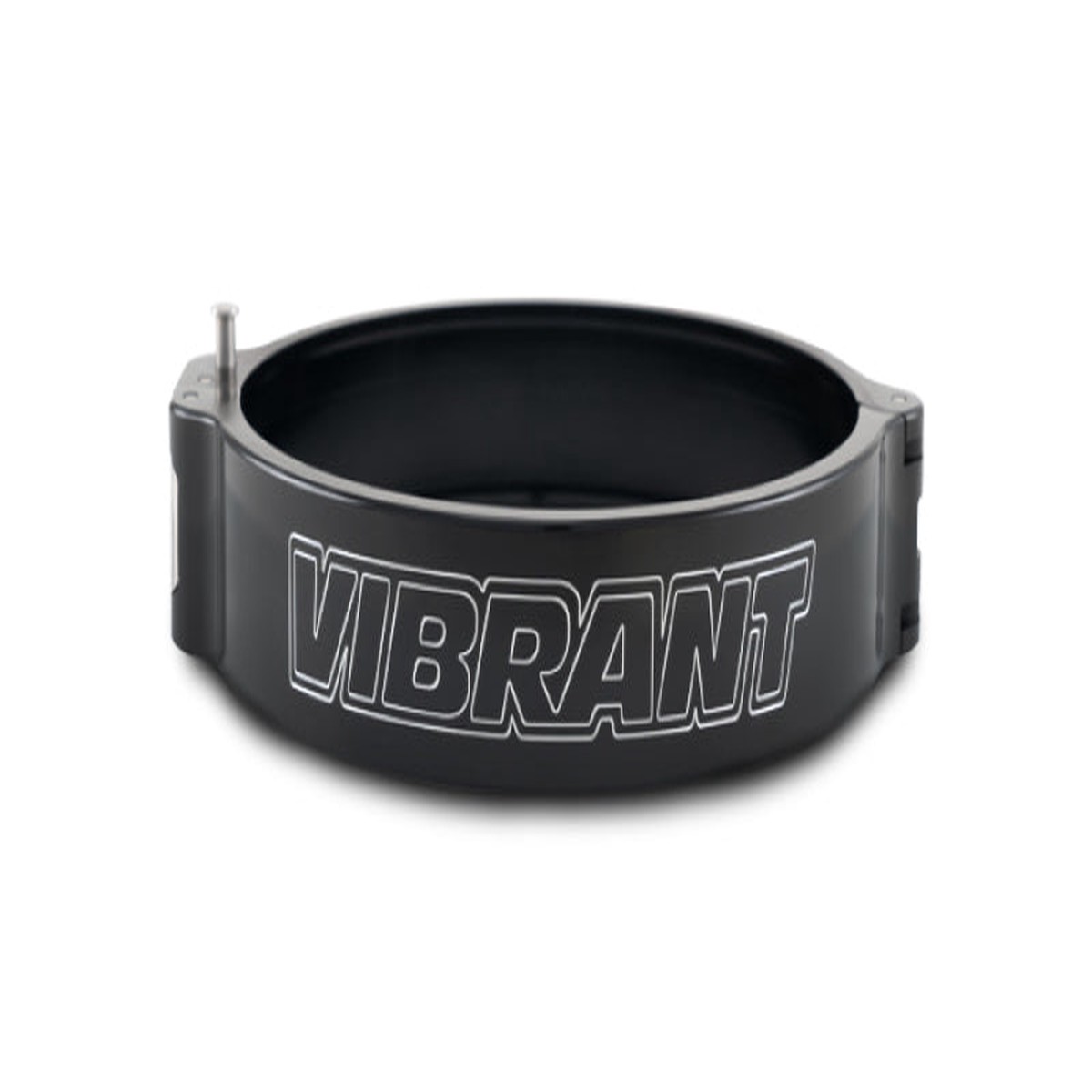 Vibrant 5in O.D. Aluminized HD 2.0 Clamp - Anodized Black (Clamp Only)
