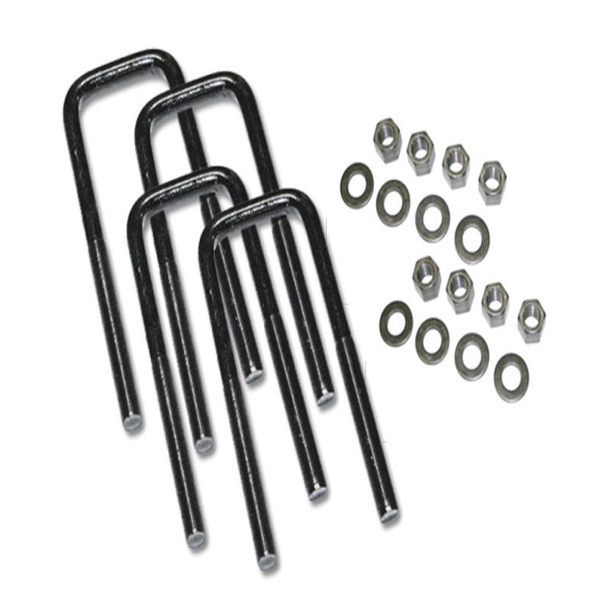 Superlift U-Bolt 4 Pack 5/8x2-1/2x15 Square w/ Hardware