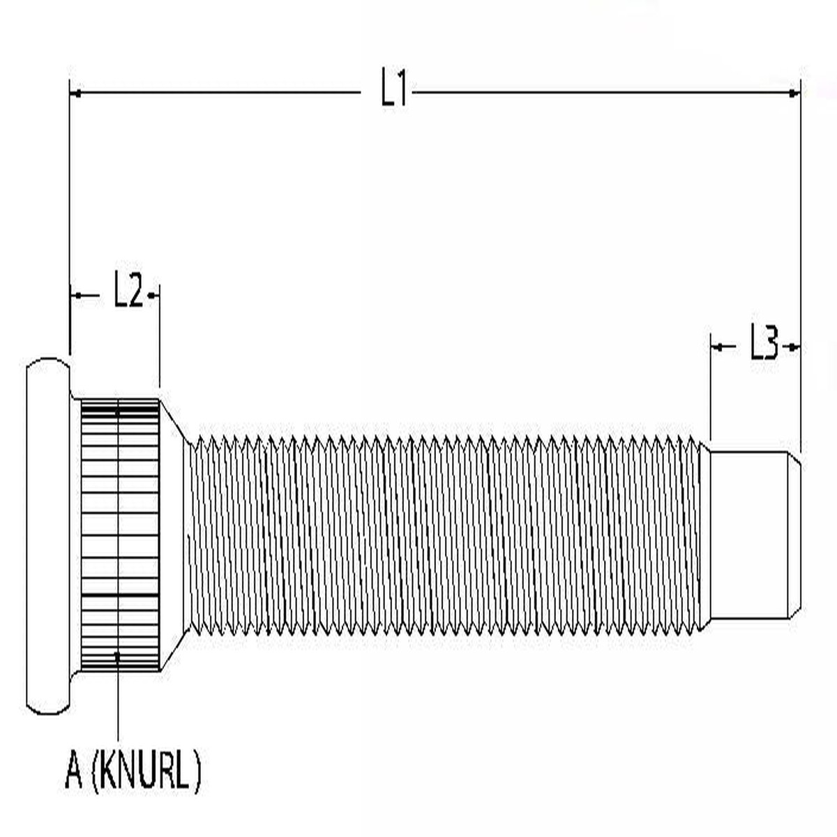 ARP 05-14 Ford Mustang voorwiel Stud Kit (5 studs)