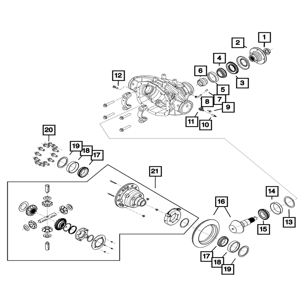 OLIEKEERRING - Ram 1500+ / TRX 21+