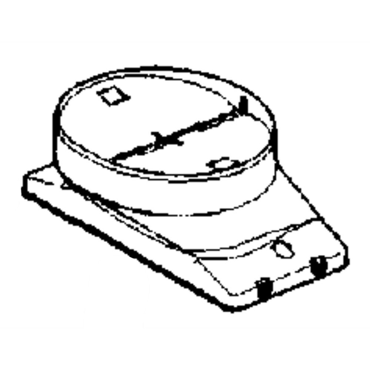 Bosch HCB50651UC/01 Range Hood Connection Piece