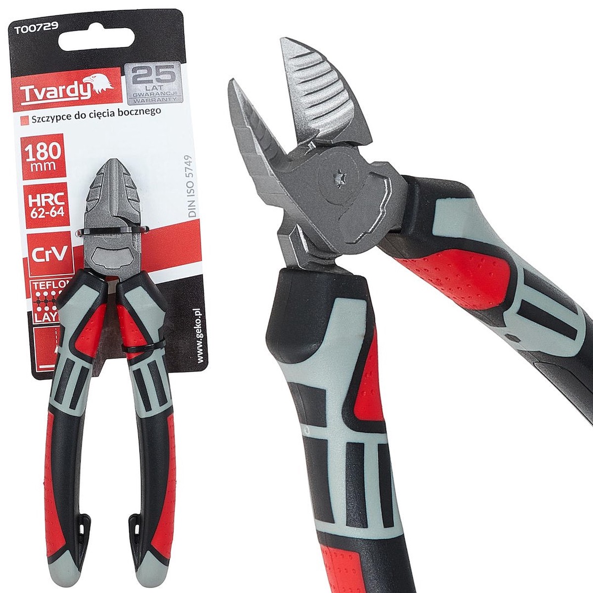 Klgliketangid 180 mm CrV