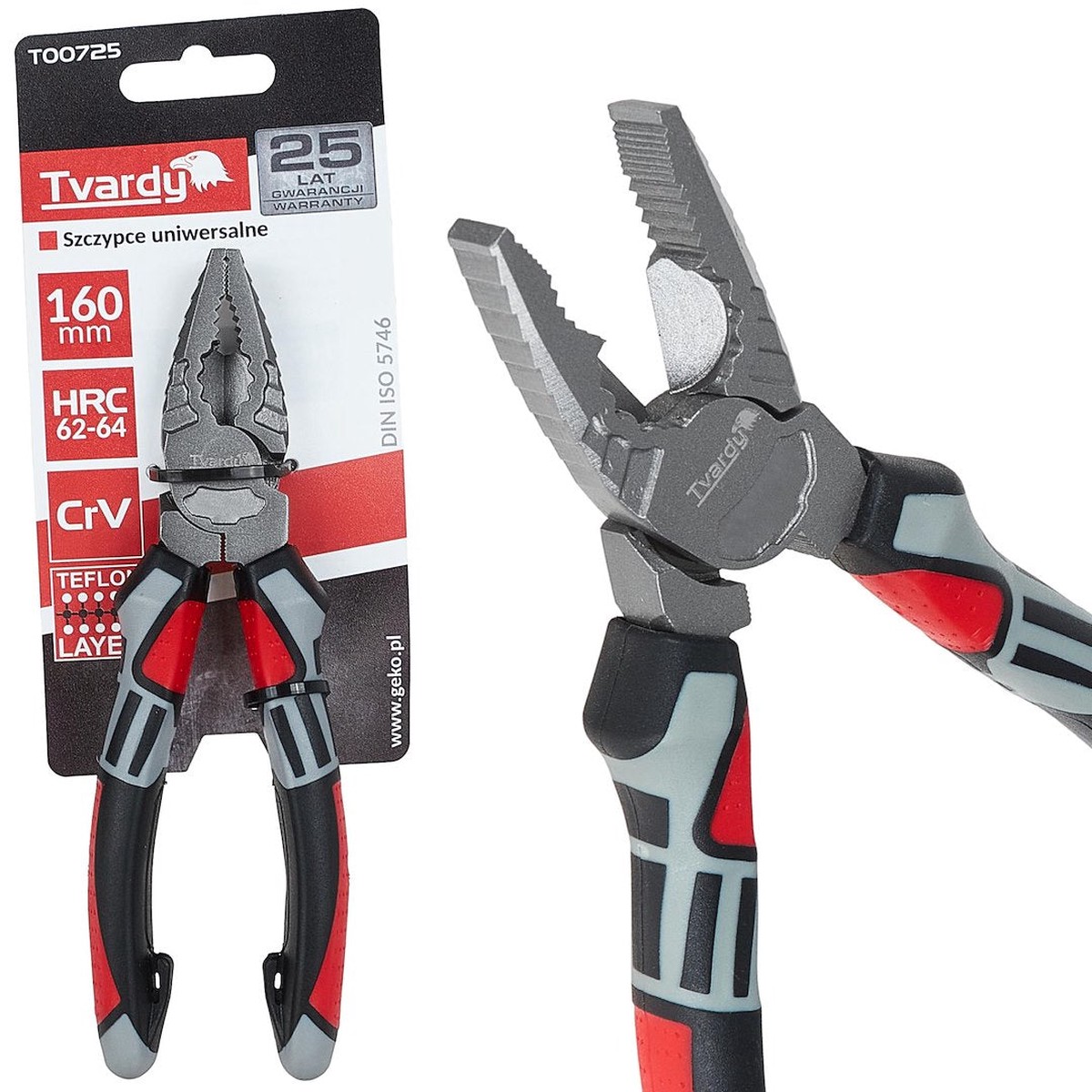 Kombitsatangid 160 mm CrV