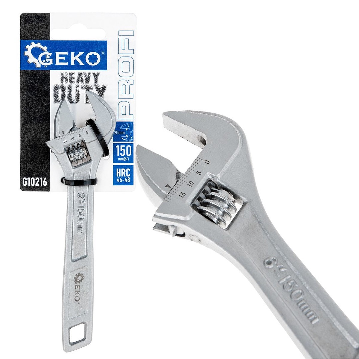 Reguleeritav mutrivti 0-20 mm 6" PROFI