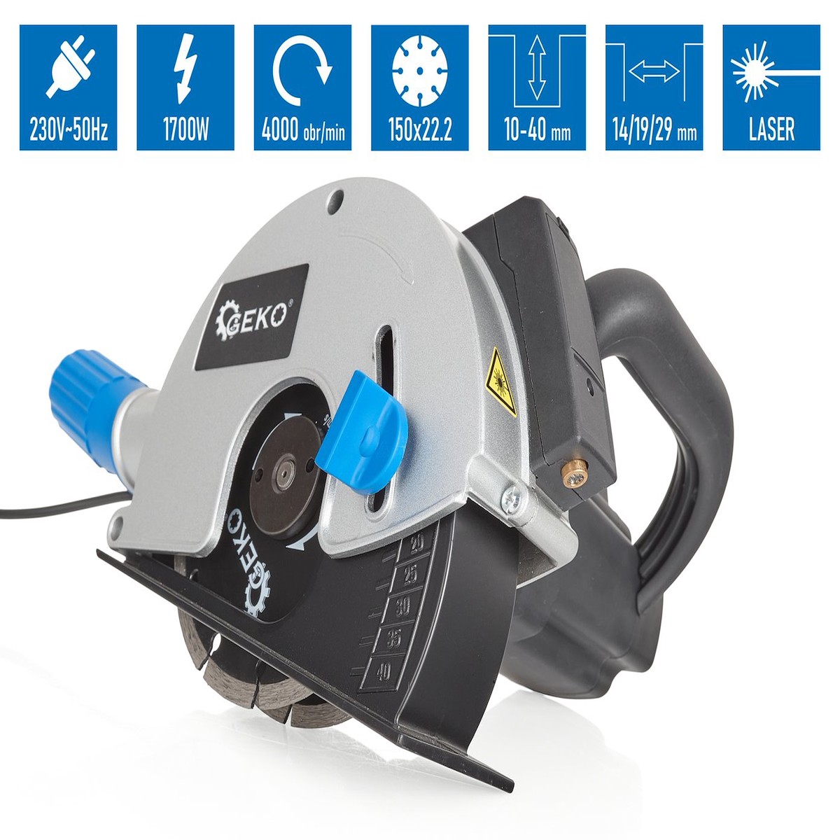 Seinavagu likur 1700W laseriga