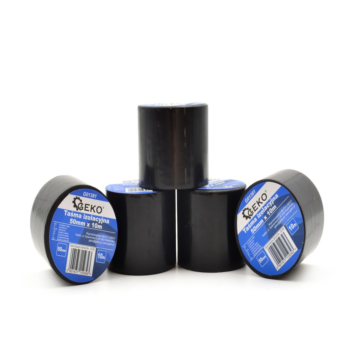 Isolatsiooniteip 50 mm x 10 m 4 tk pakend