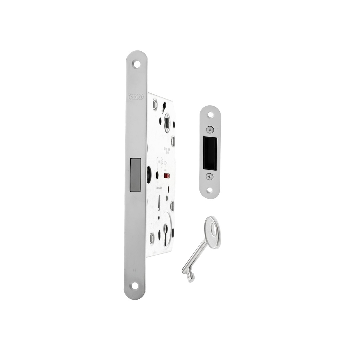 AGB Polaris 2XT Magnetic Key Sashlock 50mm backset - White