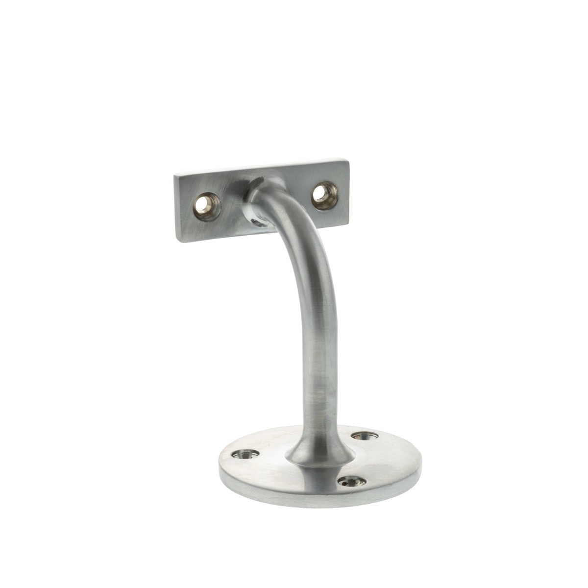Atlantic Heavy-duty Handrail Bracket 80mm Projection - Satin Chrome