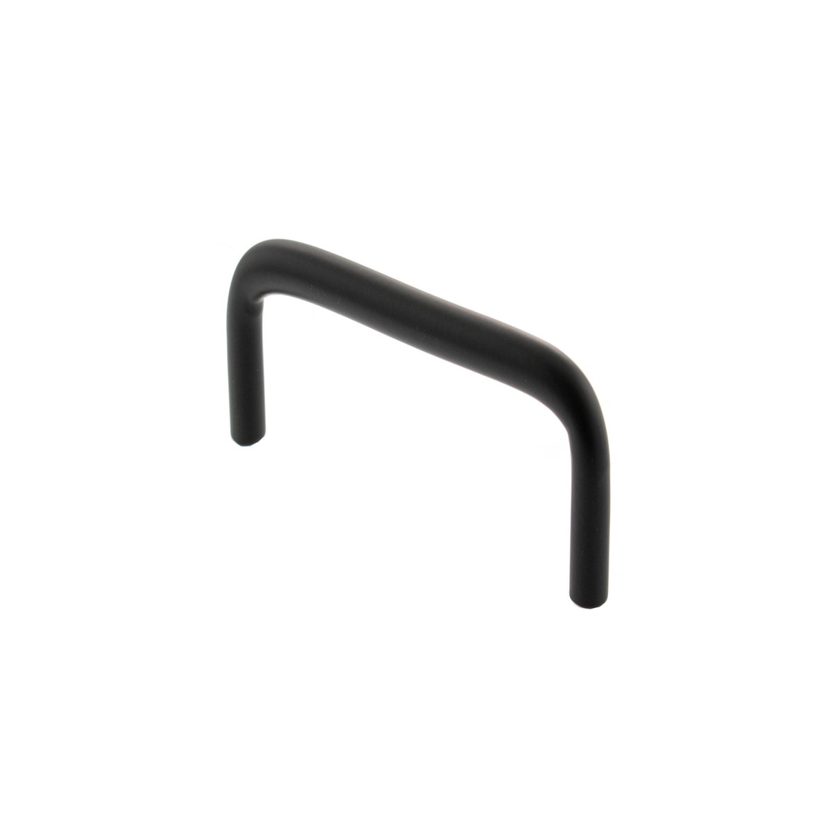 Atlantic D Cabinet Pull Handle 100mm x 10mm - Matt Black