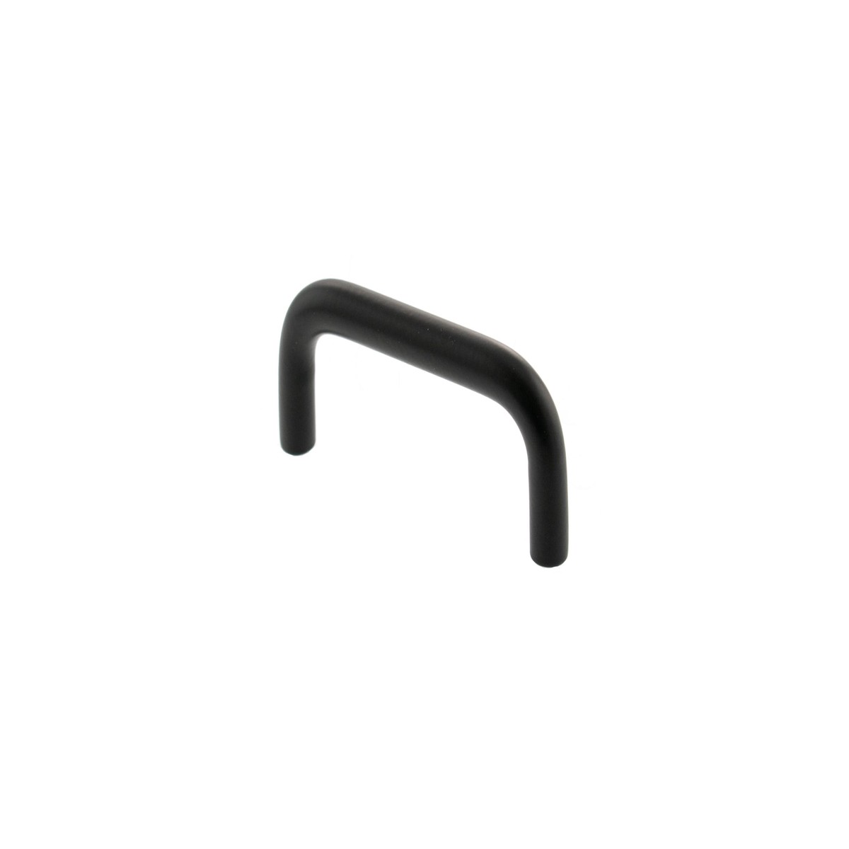 Atlantic D Cabinet Pull Handle 65mm x 10mm - Matt Black