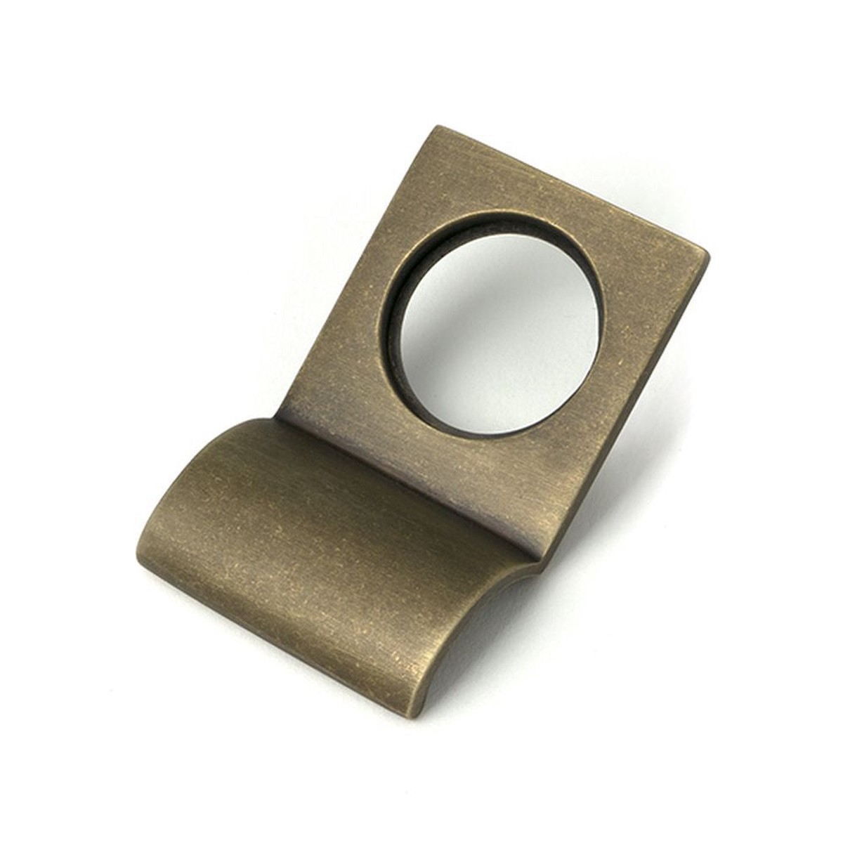 From The Anvil - Burnished Brass Rim Cylinder Pull