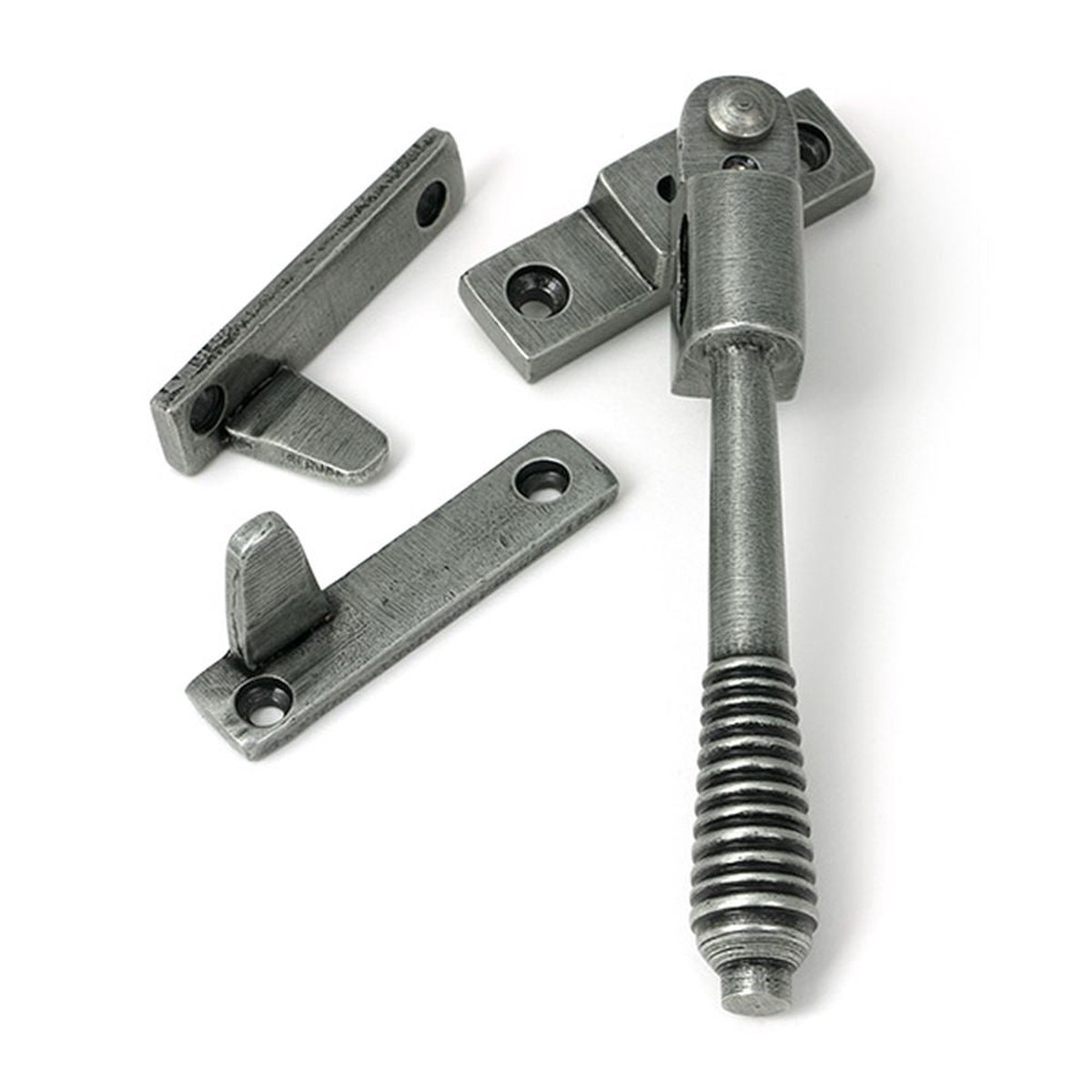 From The Anvil - Pewter Night-Vent Locking Reeded Fastener
