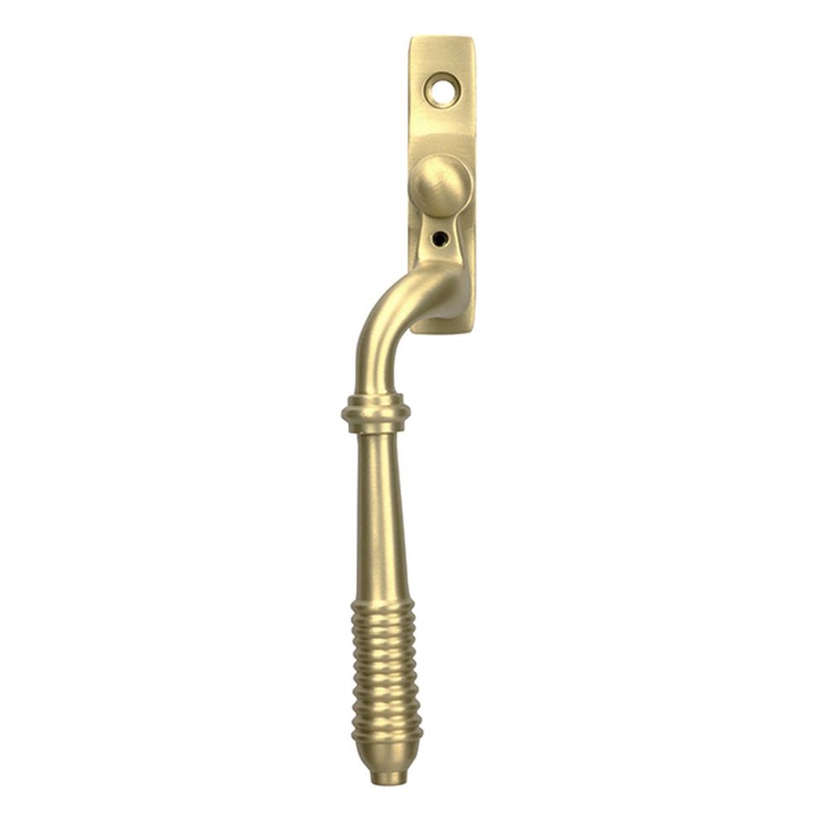 From The Anvil - Satin Brass Reeded Espag - LH