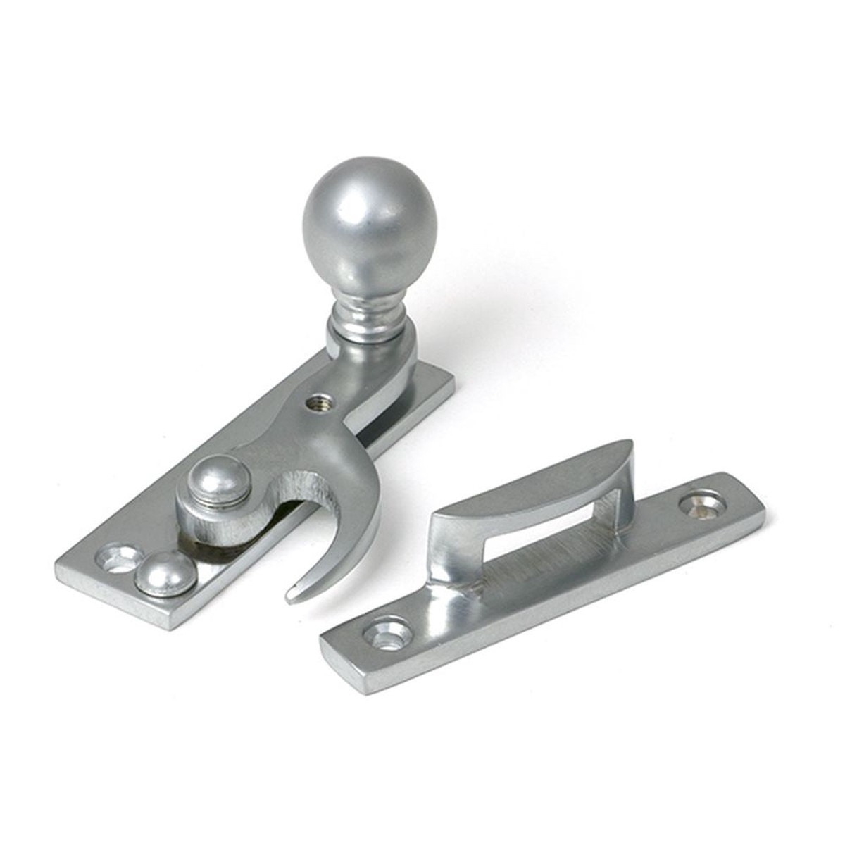 From The Anvil - Satin Chrome Sash Hook Fastener