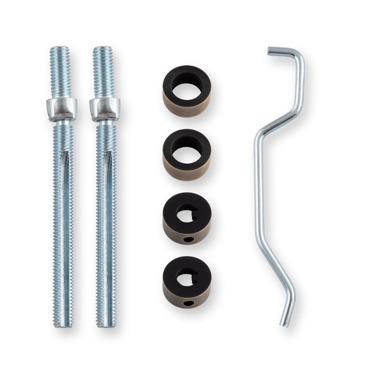 Alexander & Wilks - Back To Back Fixings Antique Brass