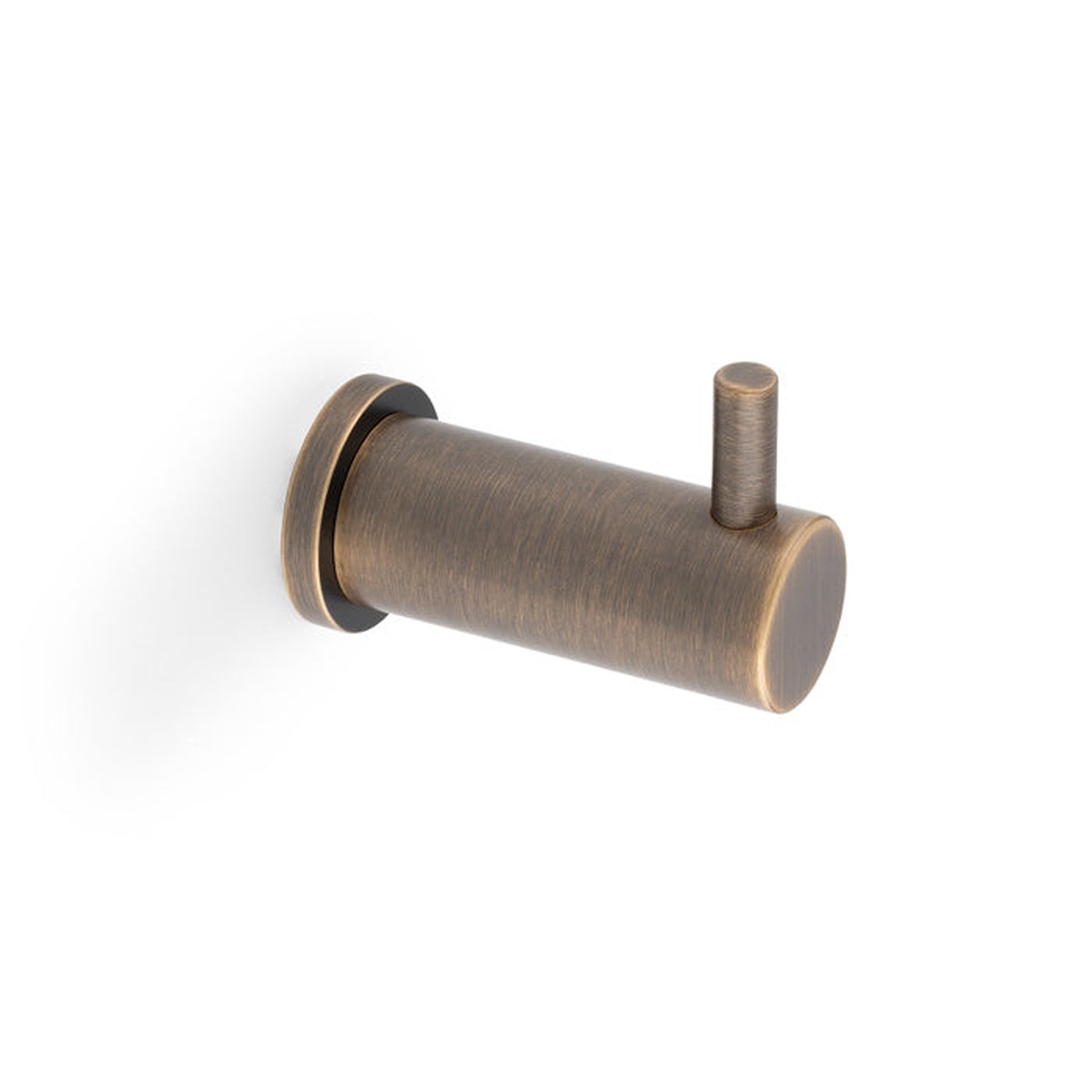Alexander & Wilks - Brunel Plain Coat Hook Antique Brass