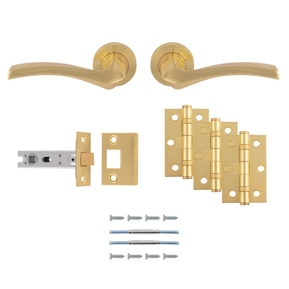 Carlisle Brass - Sines Latch Pack - Ultimate Door Pack-Satin Brass