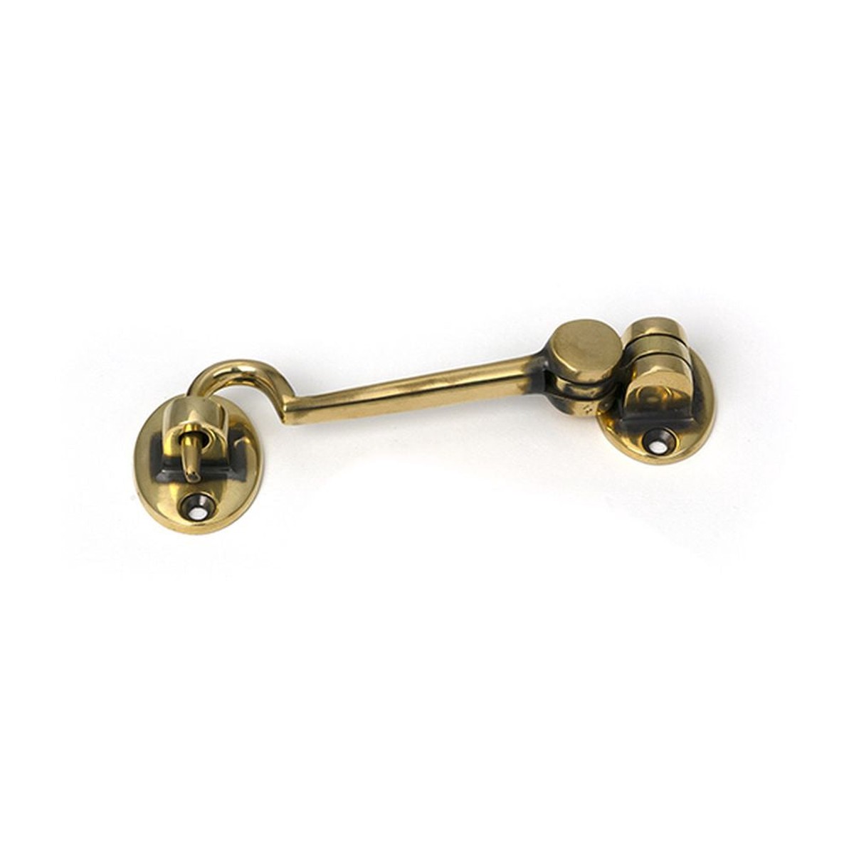 From The Anvil - Aged Brass 4" Cabin Hook
