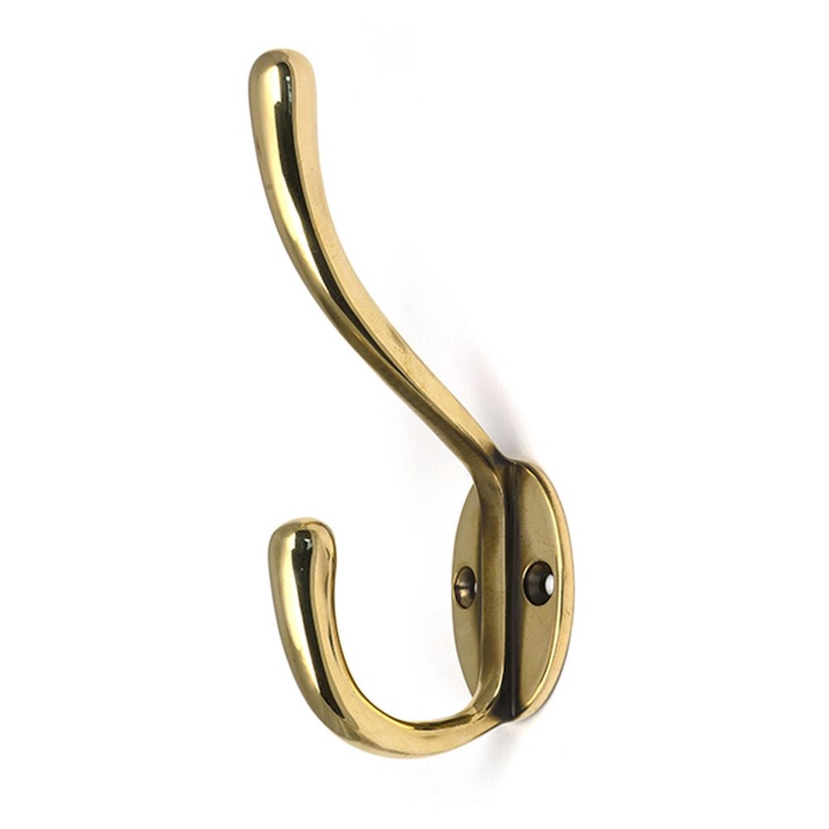 From The Anvil - Aged Brass Newbury Hat & Coat Hook
