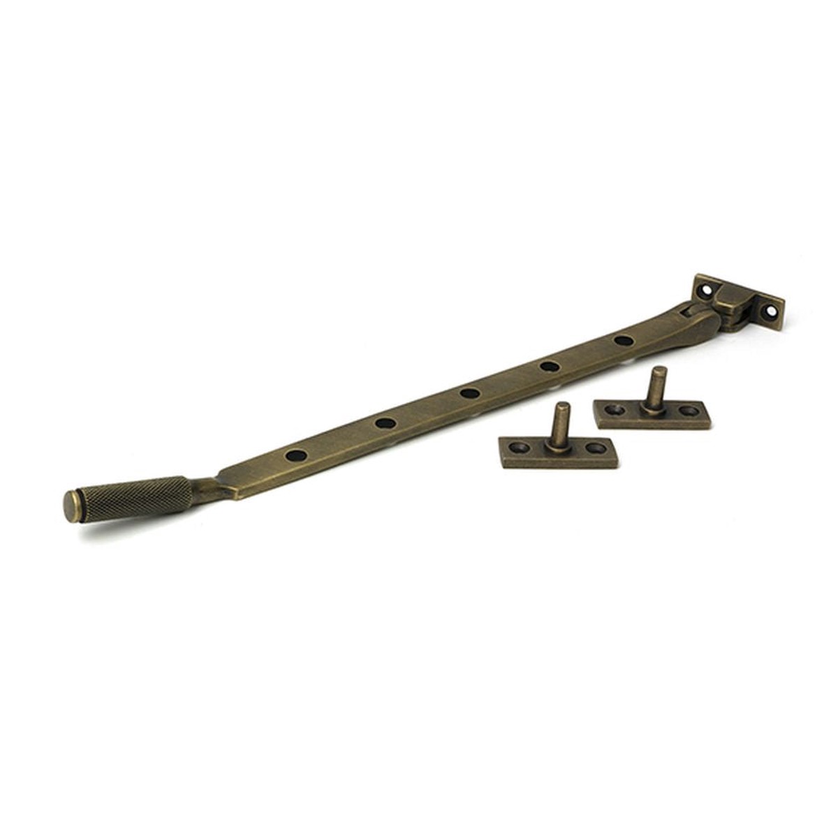 From The Anvil - Burnished Brass 12" Brompton Stay