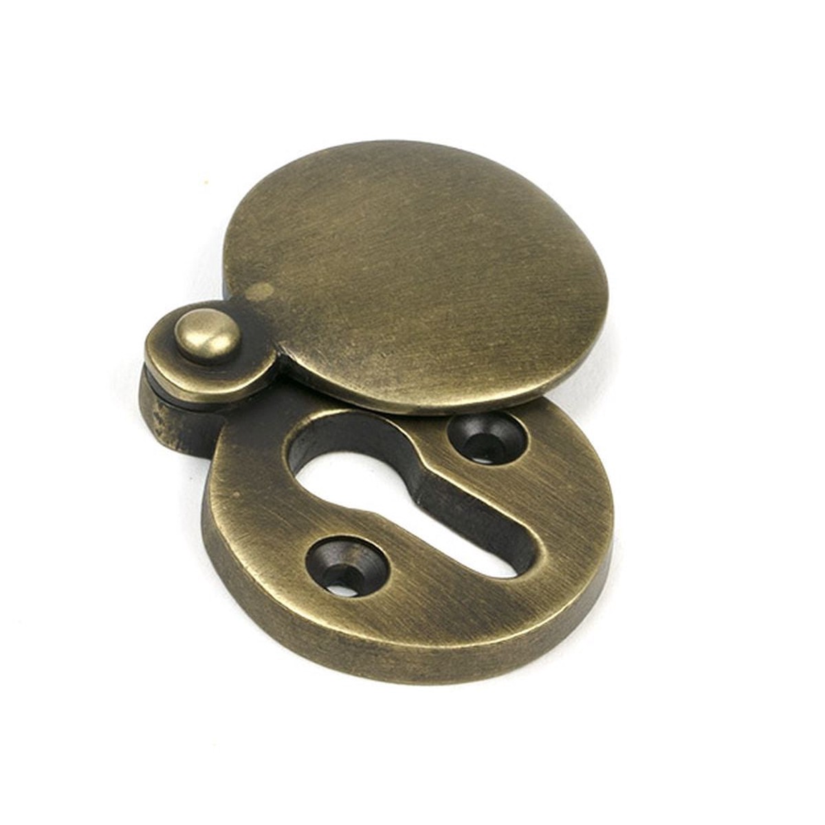 From The Anvil - Burnished Brass 30mm Round Escutcheon
