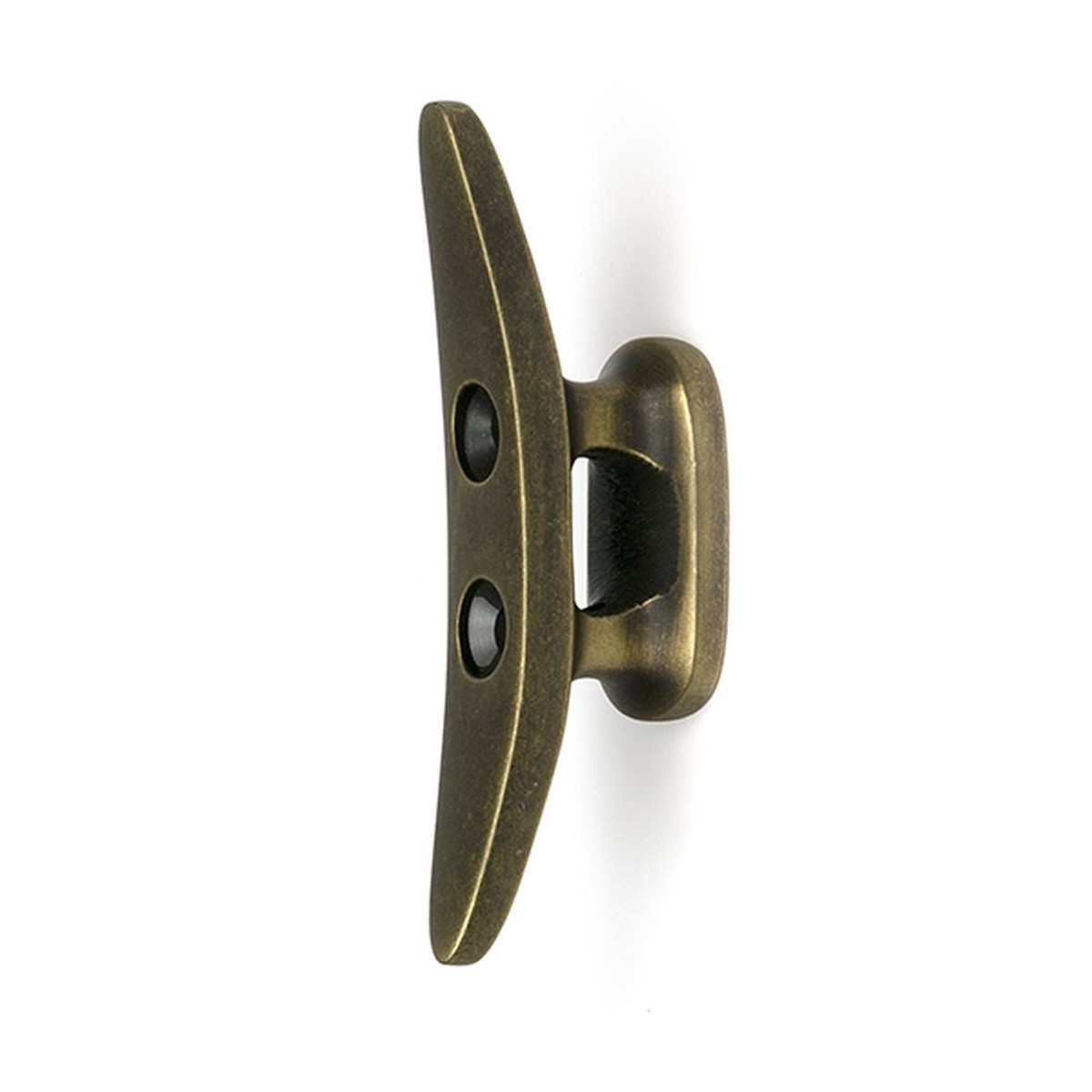 From The Anvil - Burnished Brass Marine Cleat Hook