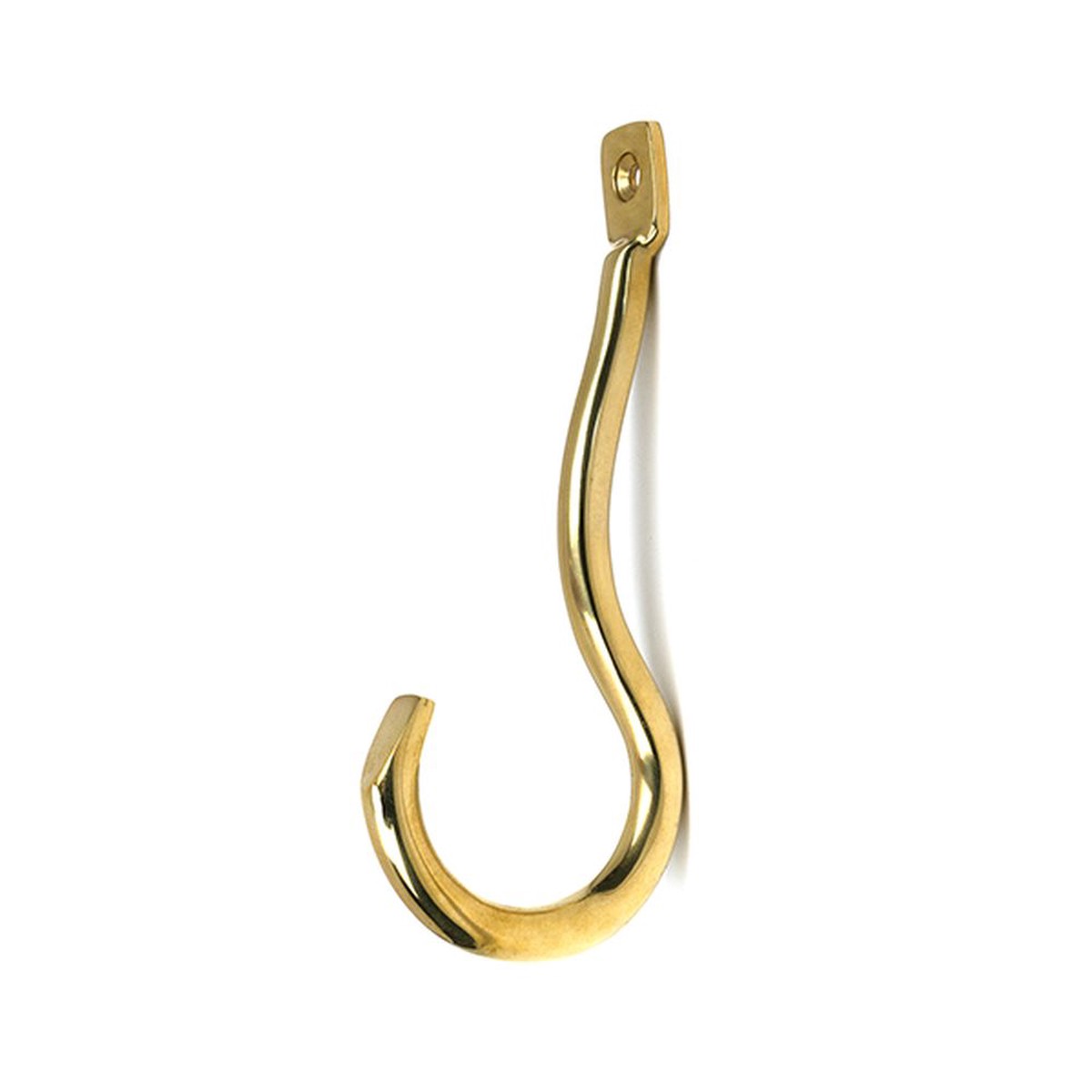 From The Anvil - Polished Brass Anchor Coat Hook