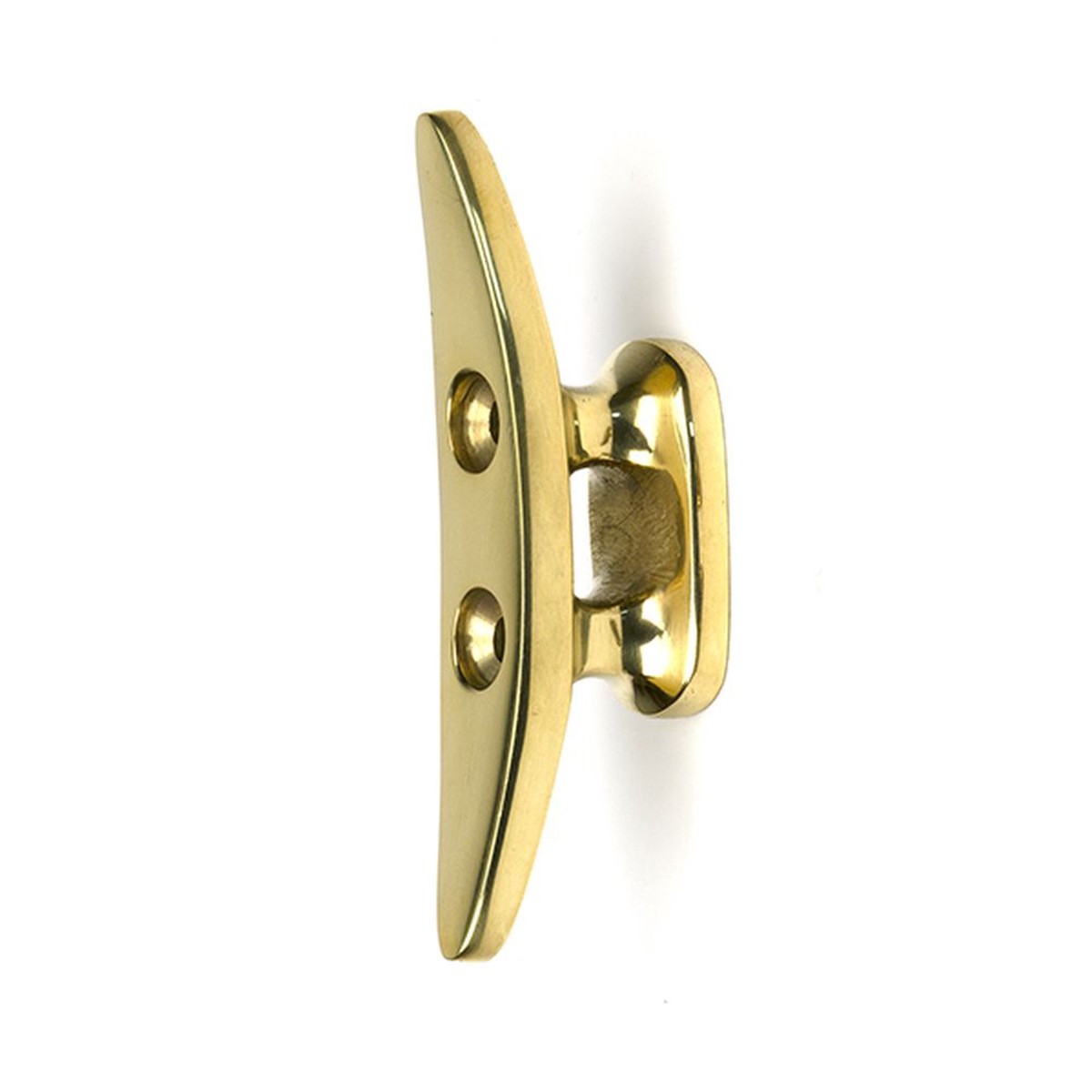 From The Anvil - Polished Brass Marine Cleat Hook