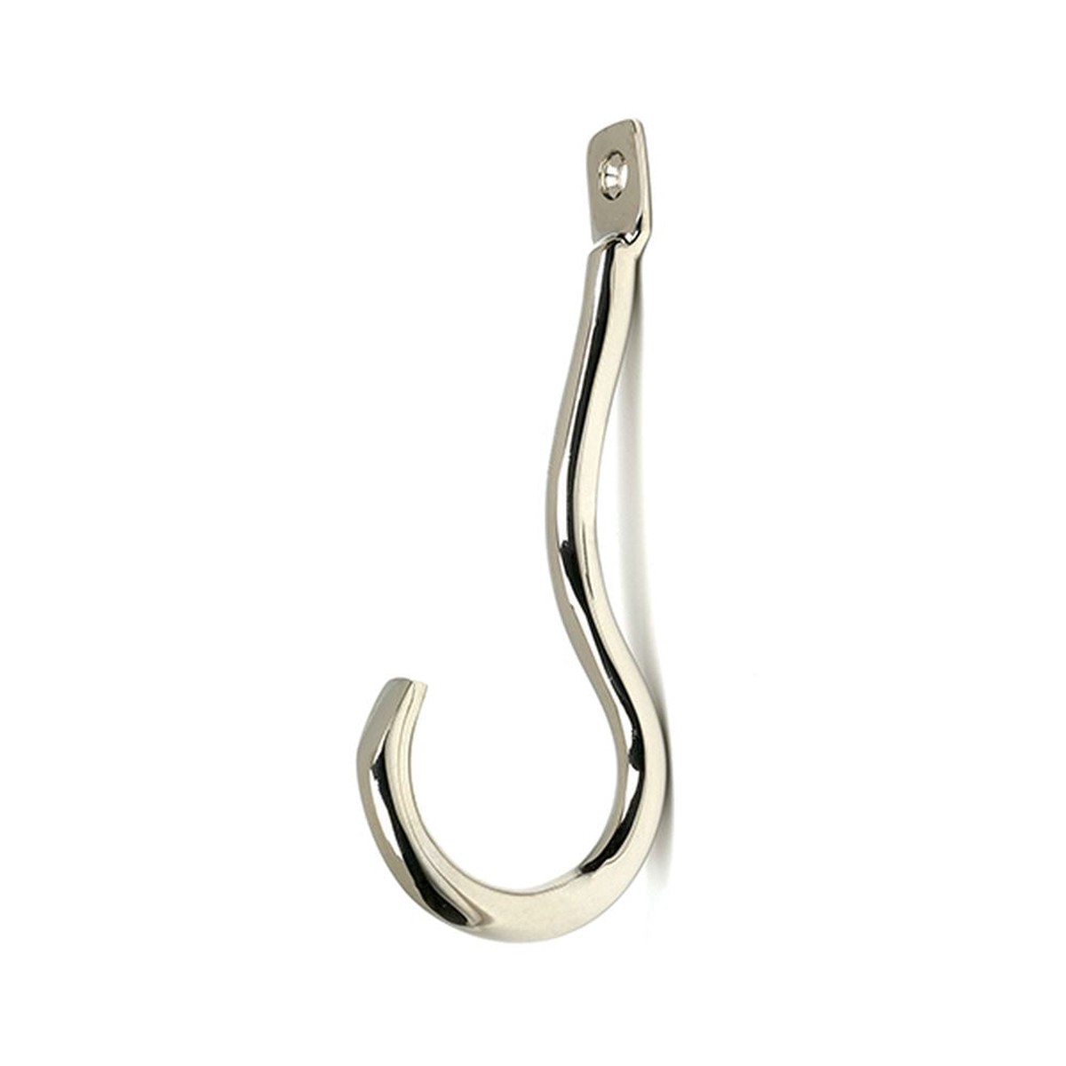 From The Anvil - Polished Nickel Anchor Coat Hook