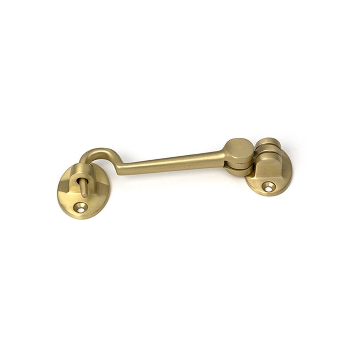 From The Anvil - Satin Brass 4" Cabin Hook