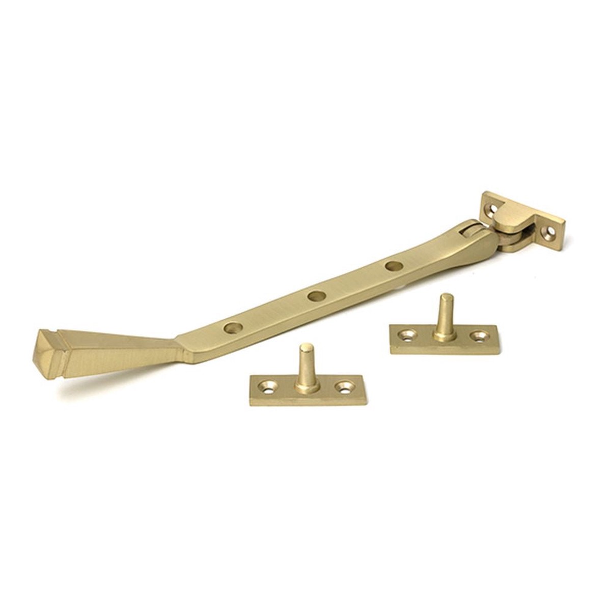 From The Anvil - Satin Brass 8" Avon Stay