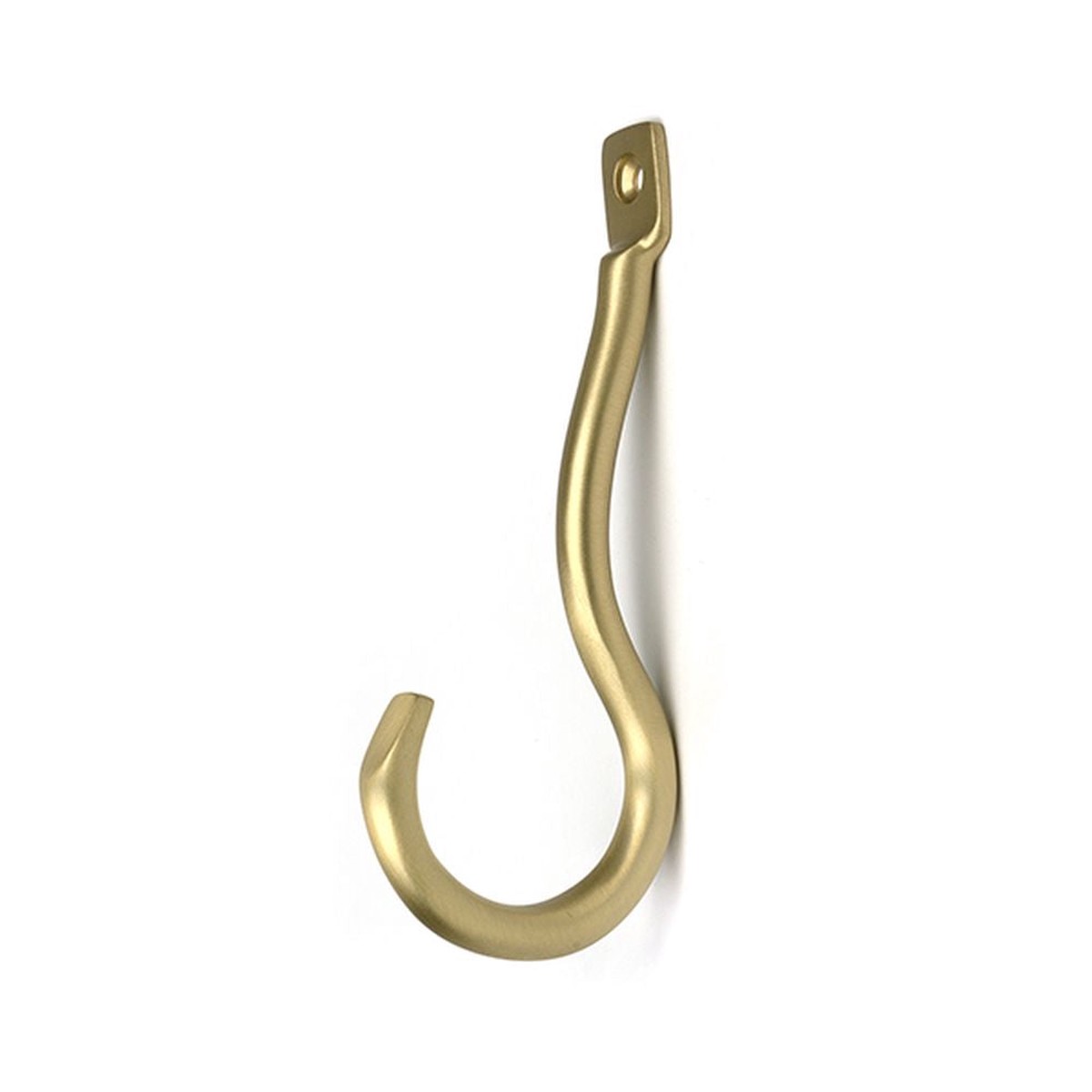 From The Anvil - Satin Brass Anchor Coat Hook
