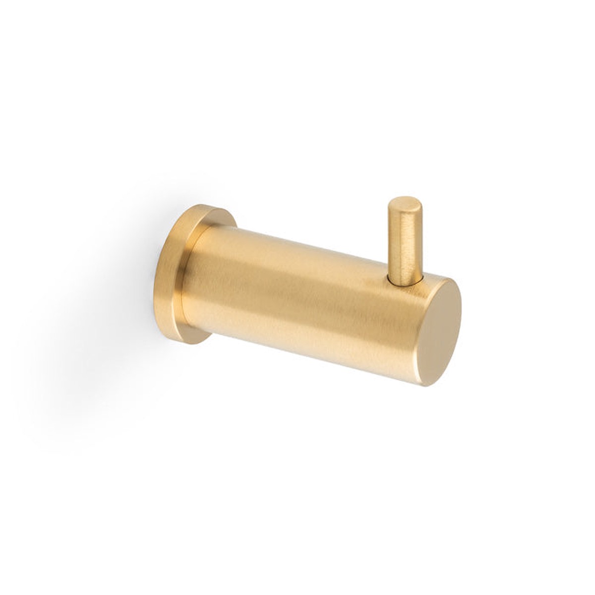 Alexander & Wilks - Brunel Plain Coat Hook Satin Brass Pvd