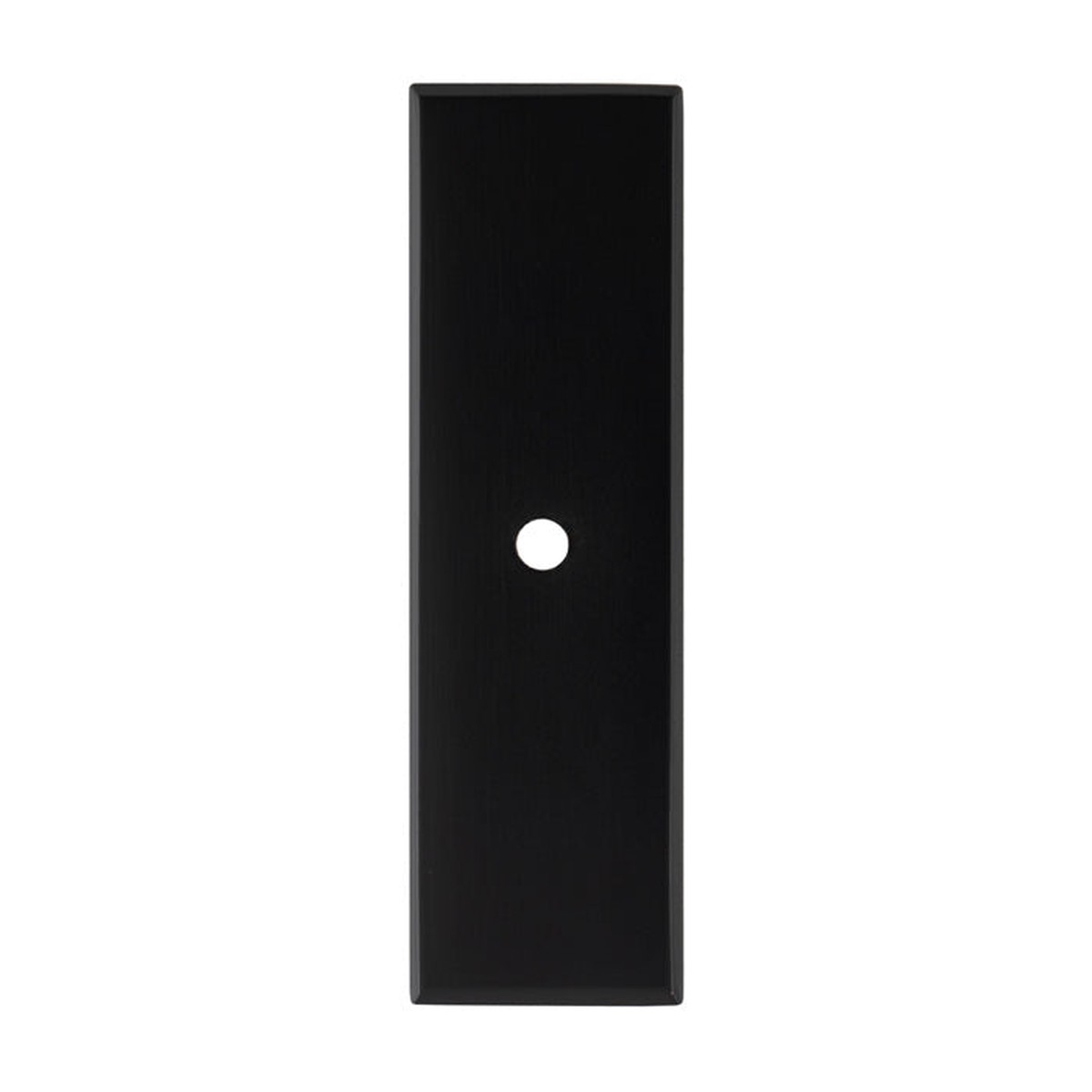 Alexander & Wilks - Rectangular Cabinet Knob Backplate-Black