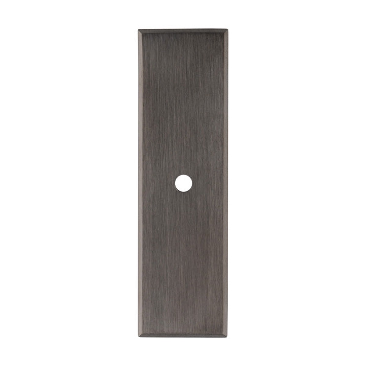 Alexander & Wilks - Rectangular Cabinet Knob Backplate-Dark Bronze Pvd