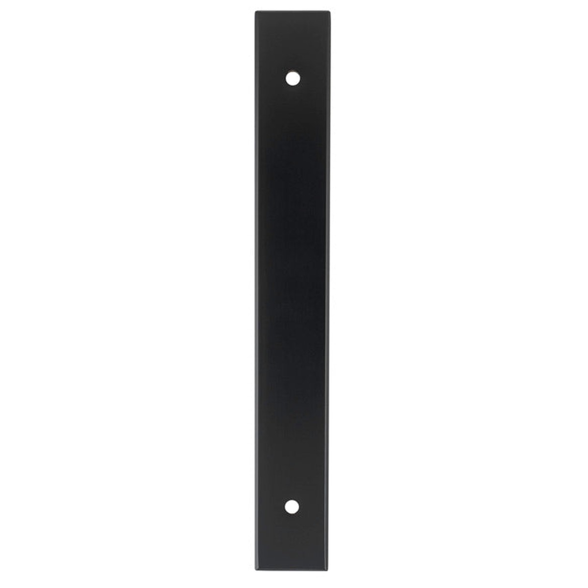 Alexander & Wilks - Rectangular Cabinet Pull Backplate-Black-168X22X3mm - 128mm C/C