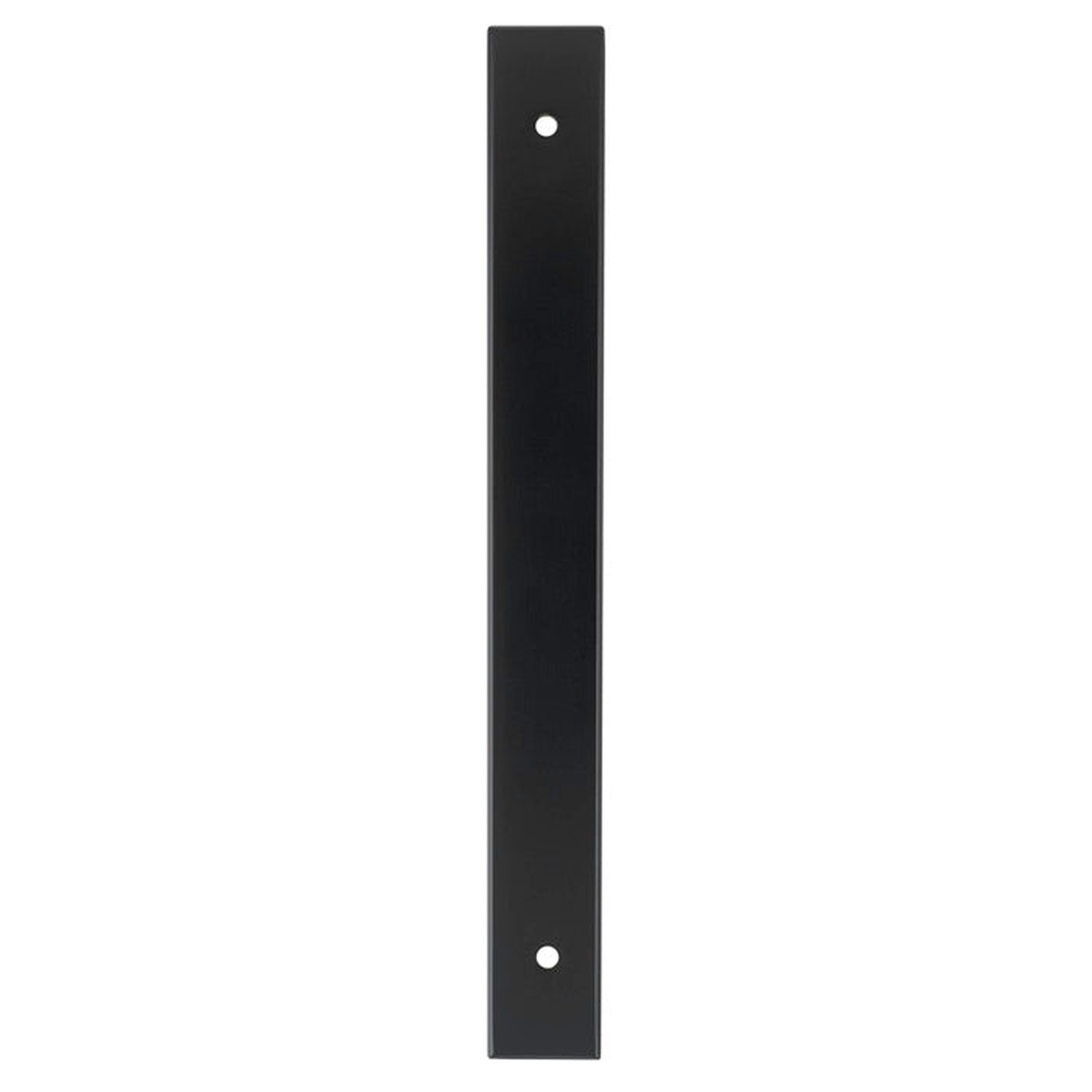 Alexander & Wilks - Rectangular Cabinet Pull Backplate-Black-200X22X3mm - 160mm C/C