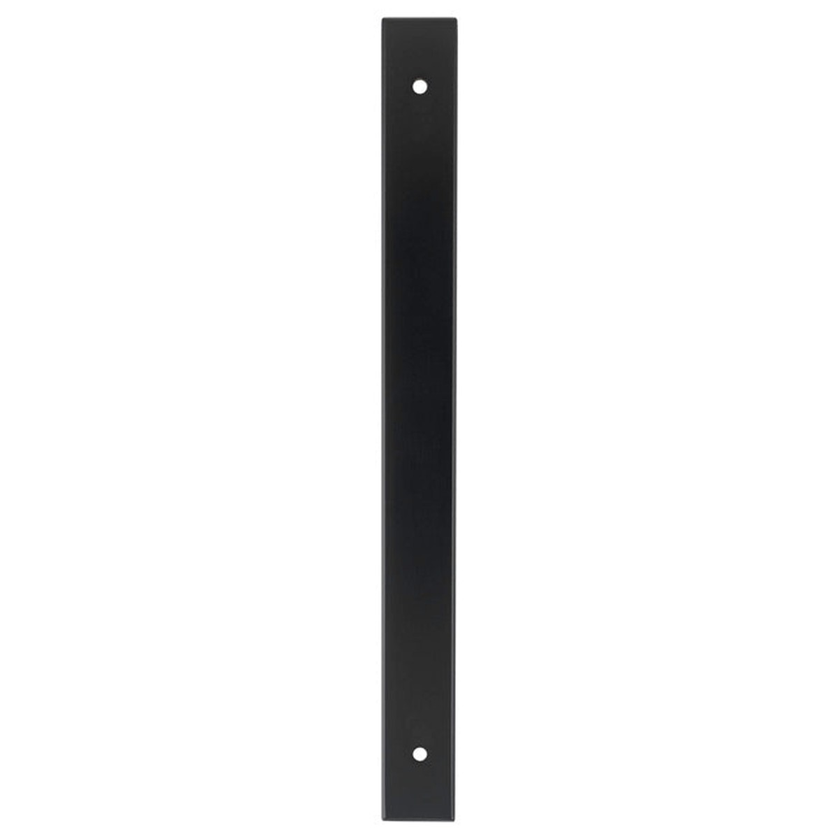Alexander & Wilks - Rectangular Cabinet Pull Backplate-Black-232X22X3mm - 192mm C/C