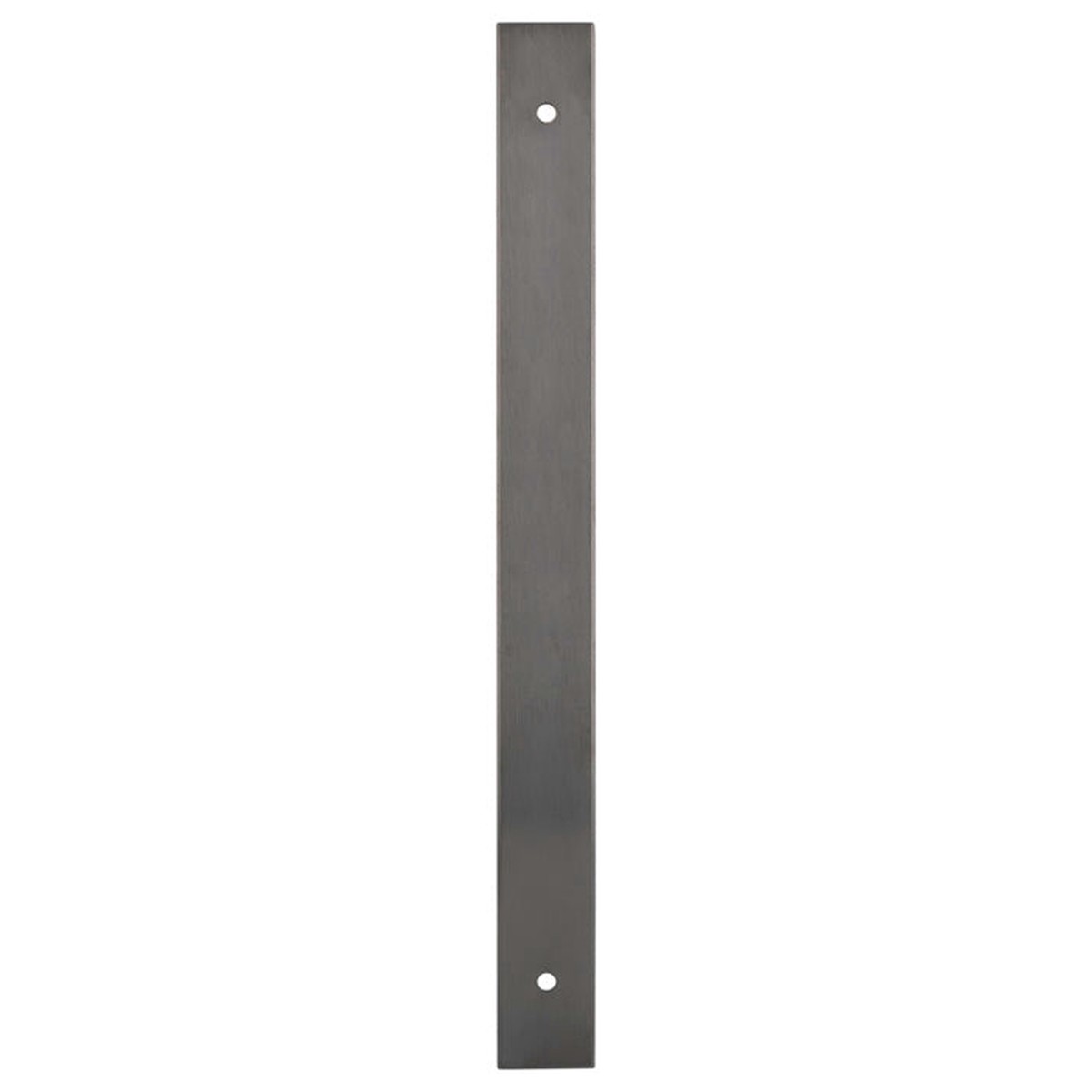 Alexander & Wilks - Rectangular Cabinet Pull Backplate-Dark Bronze Pvd-232X22X3mm - 192mm C/C