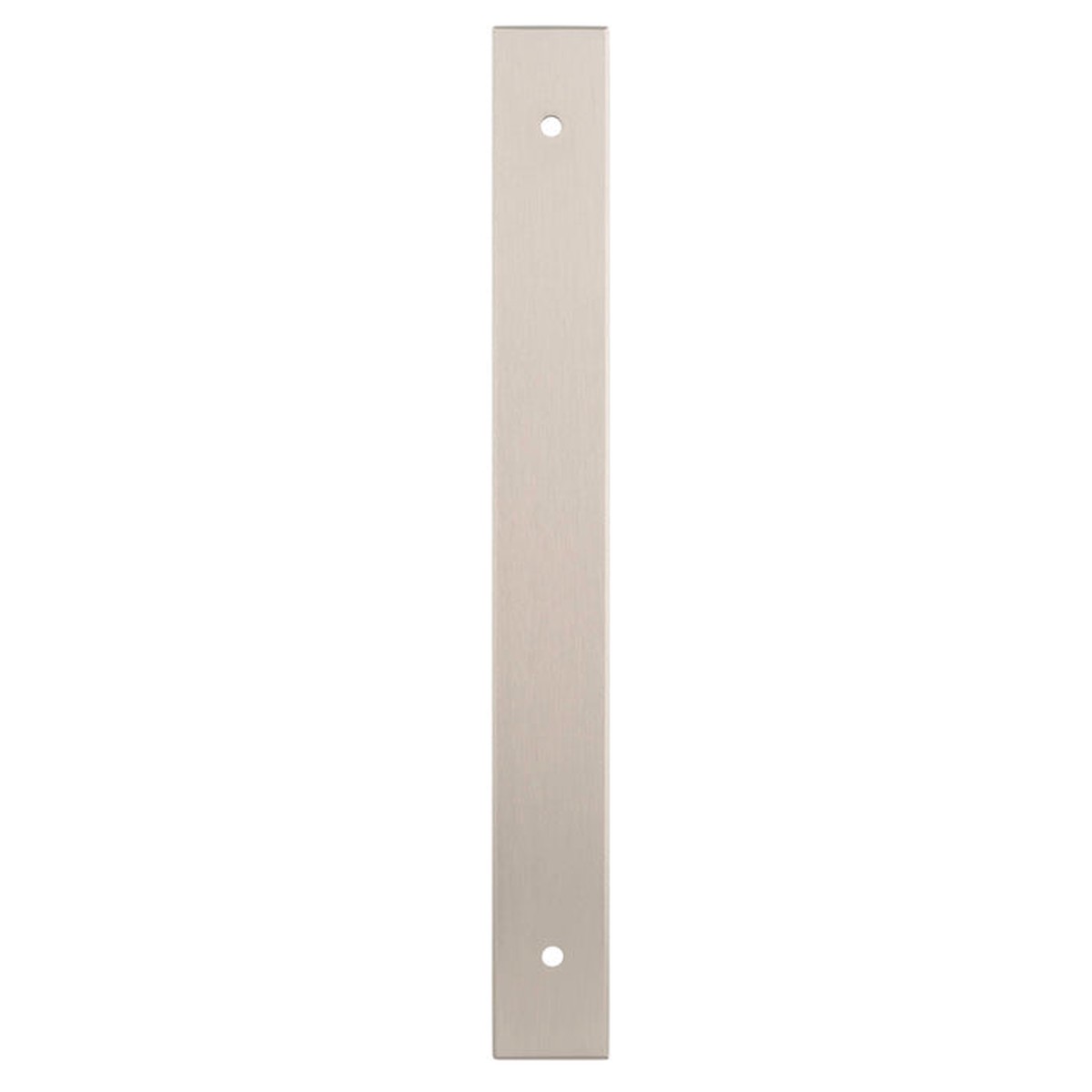 Alexander & Wilks - Rectangular Cabinet Pull Backplate-Satin Nickel-200X22X3mm - 160mm C/C