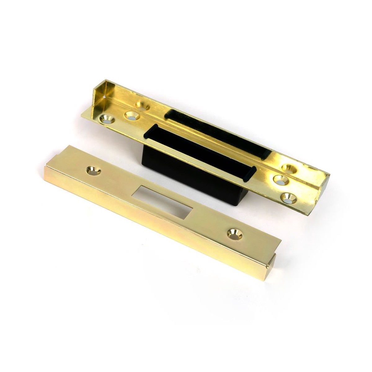 From The Anvil - 1/2" Rebate Kit for Dead Lock Polished Brass