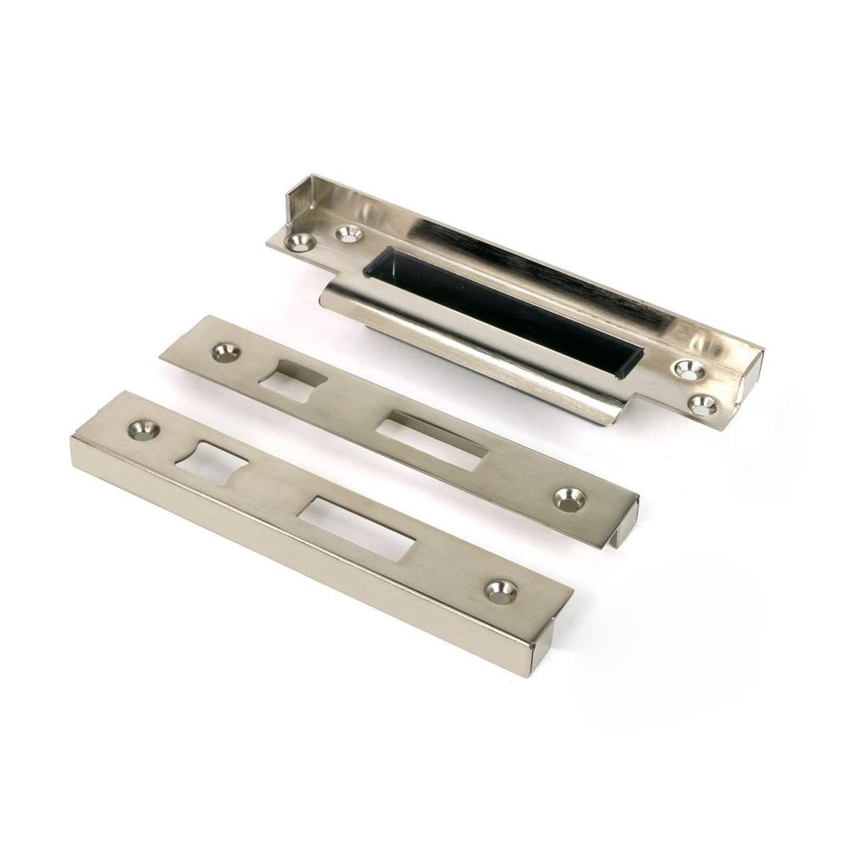 From The Anvil - 1/2" Rebate Kit for Sash Lock Polished Nickel