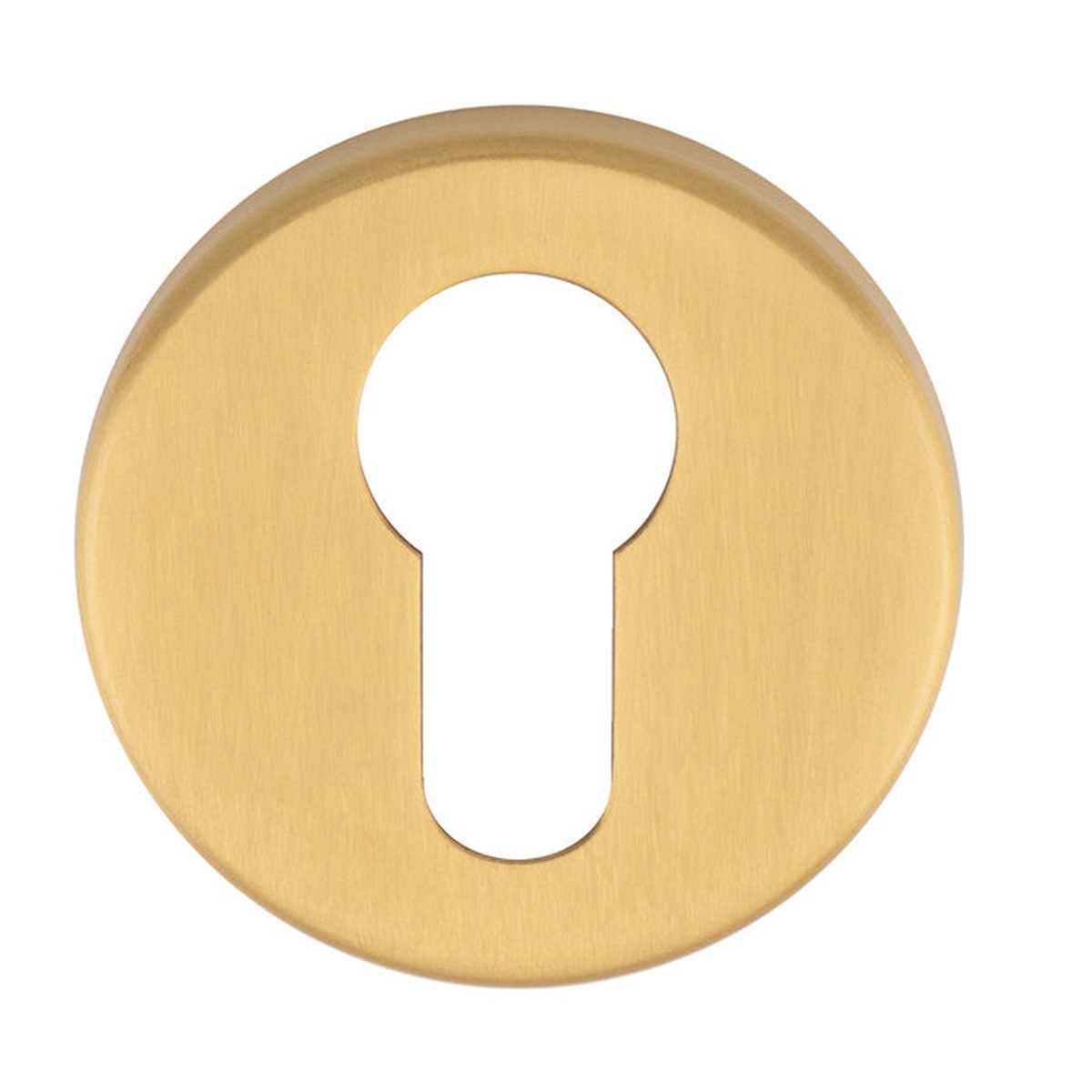 Manital - Euro Profile Escutcheon-Satin Brass
